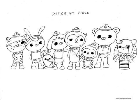 Octonauts Coloring Pages Printable for Free Download