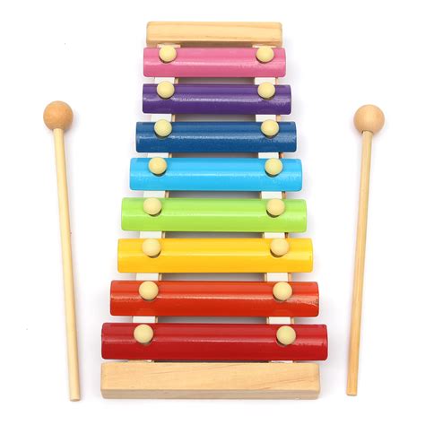 Kids Toys 8 Notes Musical Xylophone Piano Wooden Instrument For Children Sale - Banggood.com