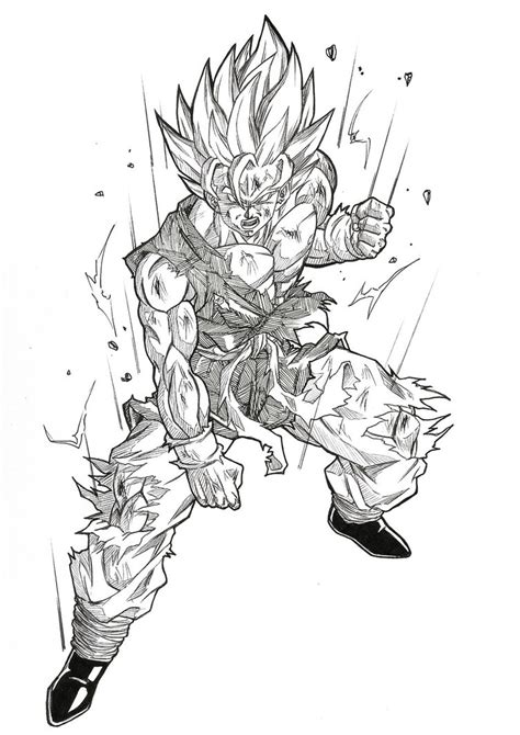 Goku fan art - Goku Photo (35792307) - Fanpop