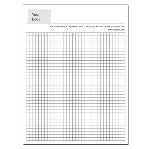 Custom Graph Pads | All Sizes & Grids | DesignsnPrint