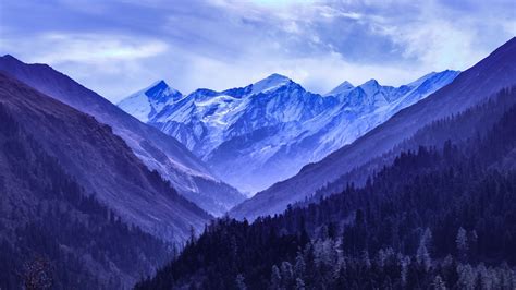 2560x1440 Mountain Range Blue 5k 1440P Resolution ,HD 4k Wallpapers,Images,Backgrounds,Photos ...