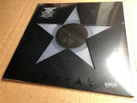 NEW SUPER RARE David Bowie Blackstar CLEAR Vinyl LP : Sold in Baltimore, Maryland