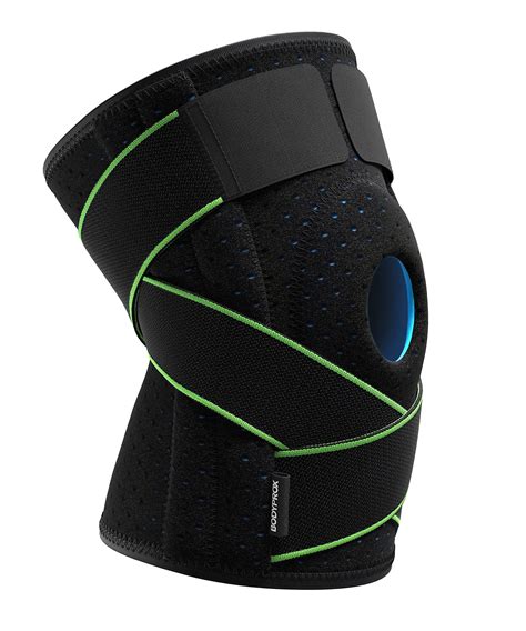 Knee Brace with Side Stabilizers & Patella Gel Pads for Knee Support