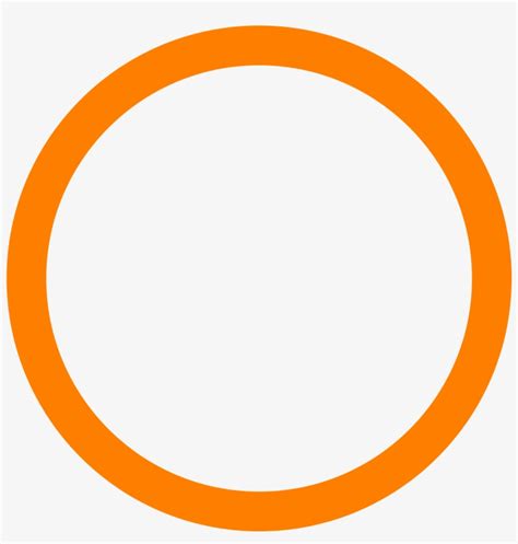 Orange Circle 100% PNG Image | Transparent PNG Free Download on SeekPNG