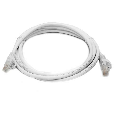 1m White Ethernet Network LAN Cable CAT6 1000Mbps RJ45 | Phipps Electronics