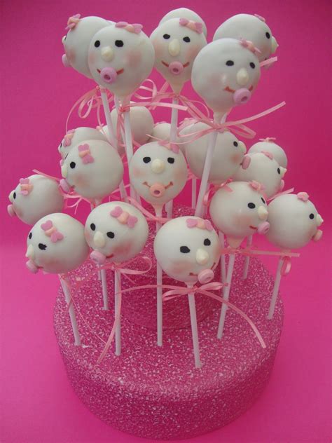 baby shower ideas for girls | popits cake pops | Cake pops baby shower girl, Baby shower cake ...