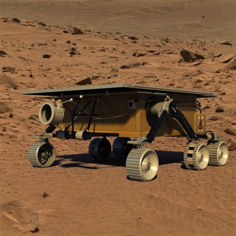 mars sojourner rover 3d model