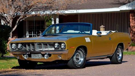 One-of-Five Six Pack 1971 Plymouth Cuda Convertible | Motorious