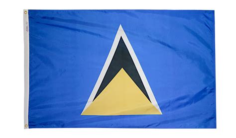 Saint Lucia Outdoor Flag | Over 30 Yrs In Business