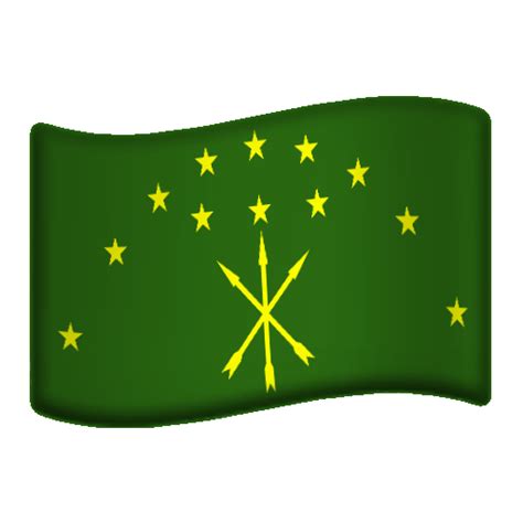 Flag of Circassians emoji by weqrrwqw on DeviantArt