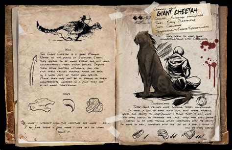 Introducing...the Acinonyx pardinensis! The Giant Cheetah! [UPDATED] - Creature submission ...