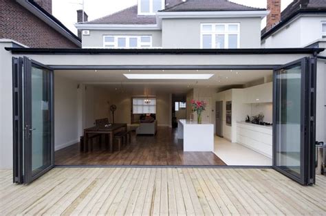 Flat Roof Single Storey Extension | Advantages Over Pitched Roofs | Bifold doors extension ...