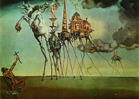 HD wallpaper: salvador dali horses artwork elephants 1094x786 Animals Horses HD Art | Wallpaper ...