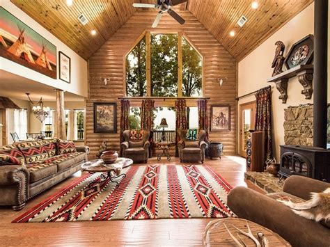 22 Luxurious Log Cabin Interiors You HAVE To See - Log Cabin Hub