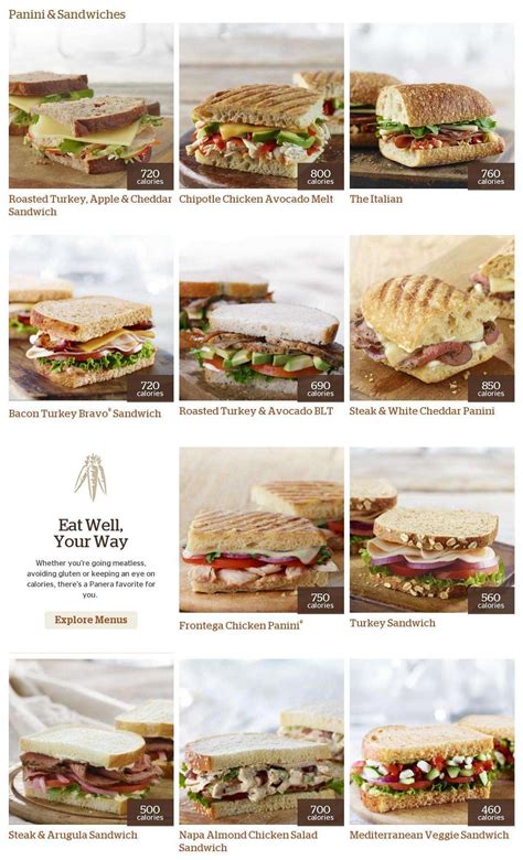 Panera Bread Menu Prices 2024: Lunch + Dinner