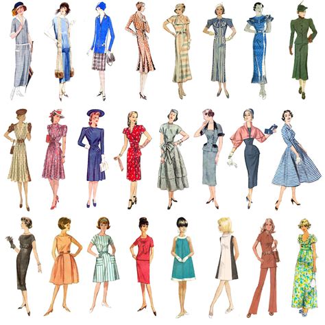 20th Century Fashion Eras — Tuppence Ha'penny Vintage