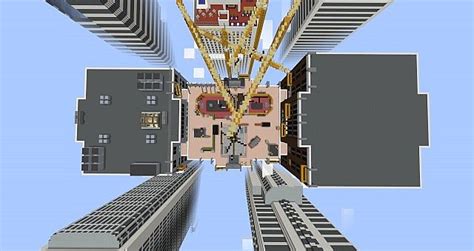 Highrise Modern Warfare 2 Multiplayer Map Remake (Call of Duty MW2) Minecraft Project