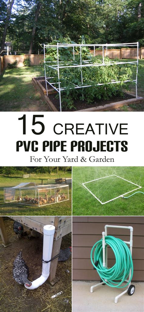 15 Creative PVC Pipe Projects For Your Yard and Garden