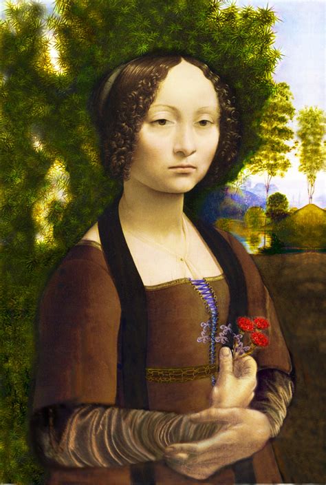 Ginevra De Benci Painting at PaintingValley.com | Explore collection of ...