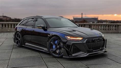 Brutal 2022 Audi RS6 Avant By Mansory And MTM Scares All Other Wagons