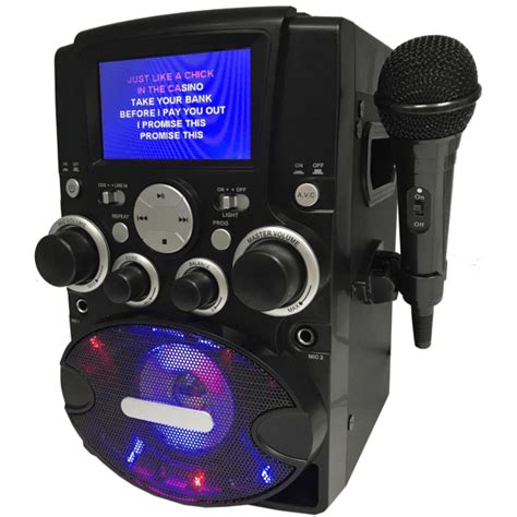 Sylvania Karaoke Machine with Bluetooth Microphone and Disco Lights | AIR MILES