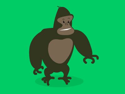 Gorilla by Jess Dove on Dribbble