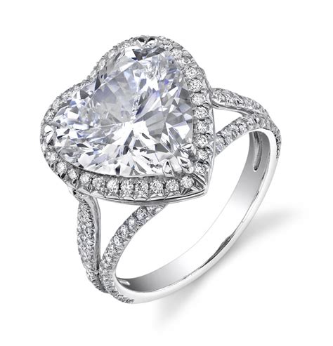 Show Your Love By Giving A Heart-Shaped Engagement Ring - Engagement Rings Wiki