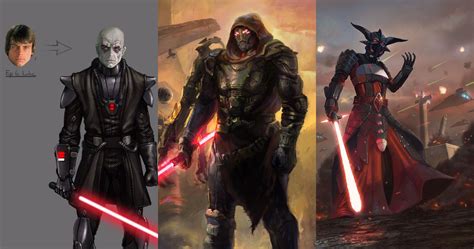 Star Wars: 10 Awesome Pieces Of Sith Lord Concept Art That Bring Out Our Dark Side