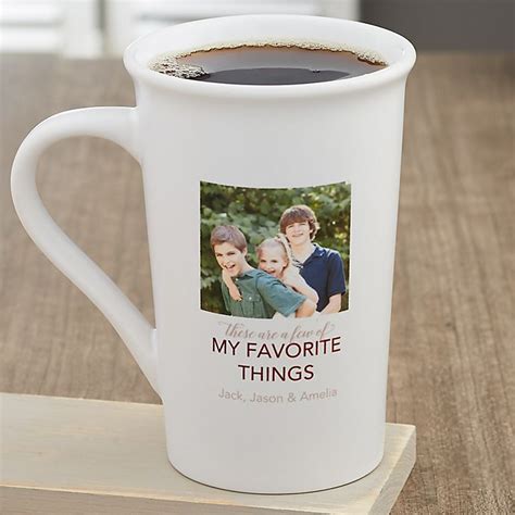 My Favorite Things Personalized Coffee Mug | Bed Bath and Beyond Canada