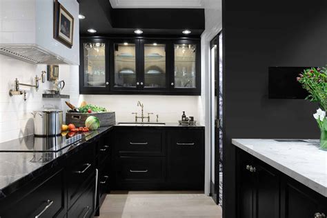 15 Black Kitchen Cabinets That You'll Swoon For