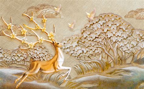 Golden Deer by AbilioFernandez on DeviantArt