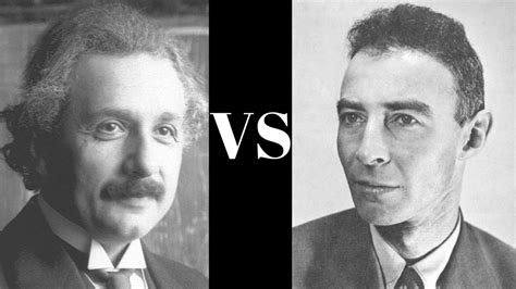 Albert Einstein And Robert Oppenheimer