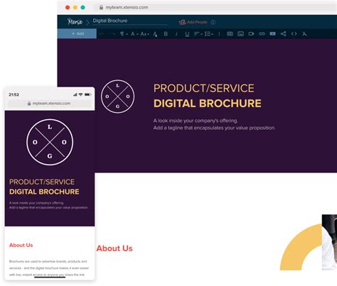 How To Make A Digital Brochure - With Template and Examples