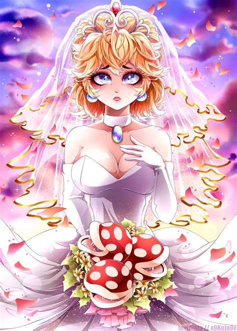 Mario Odyssey - Wedding Peach by Invidiata on DeviantArt