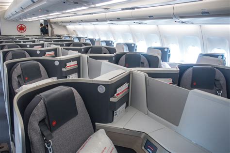 Air Canada Business Class Review A330 - Image to u