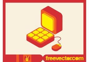 Flat Monitor Screen Vector | Free Vector Art at Vecteezy!