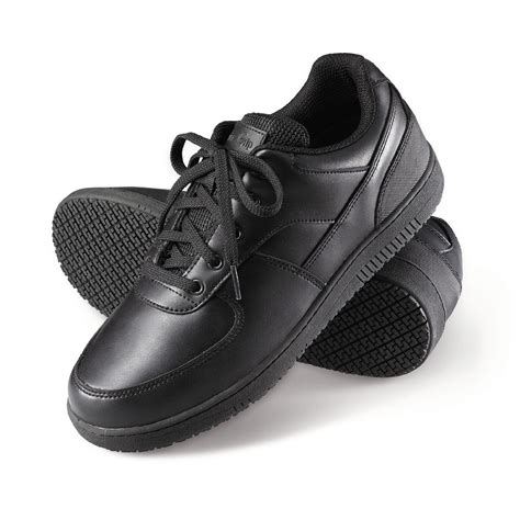 Genuine Grip Women's Slip-Resistant Athletic Work Shoes #210 Black - Wide | Shop Your Way ...