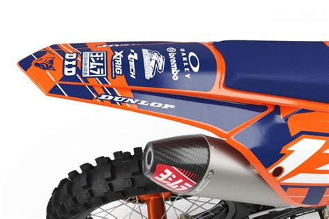 KTM Graphics 'Blaze Blue' Kit – OMXGraphics