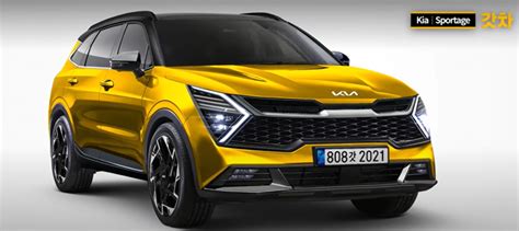 A 2022 Kia Sportage Rendering In Stunning Colors