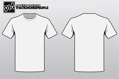 shirt templates - T-Shirt Template Vector | Living Property