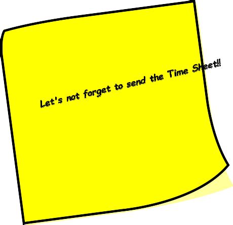 Timesheet Reminder Clip Art at Clker.com - vector clip art online ...