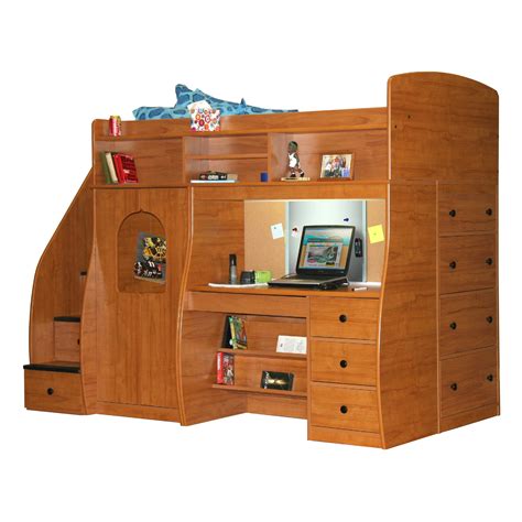 Bunk Bed With Desk Under - Foter