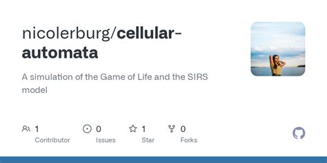 GitHub - nicolerburg/cellular-automata: A simulation of the Game of Life and the SIRS model