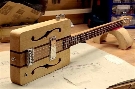 How to make a cigar box guitar headstock – Artofit