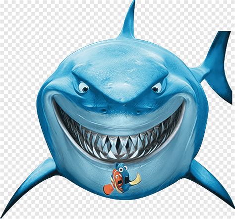 Ilustrasi Finding Nemo, Bruce Marlin Finding Nemo Shark, Hiu 3D, Mamalia laut, hewan png | PNGEgg