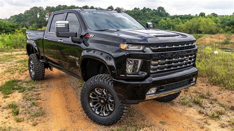 Chevy Silverado 2500 HD Black Widow — Black Widow Trucks