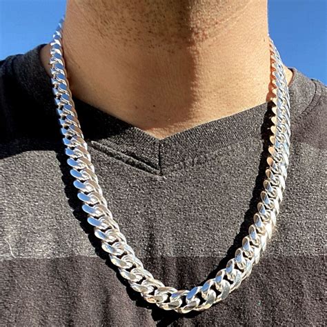 mens cuban chain sterling silver - Best Bit E-Zine Fonction