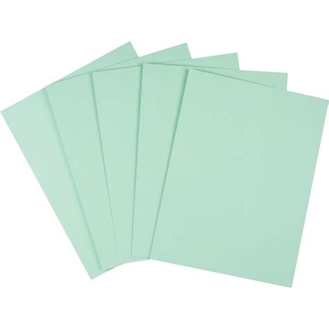 Staples Pastel Colored Copy Paper 8 1/2" x 11" Green 500/Ream (14781 ...