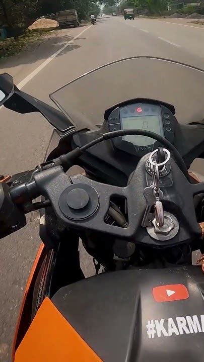 KTM RC 125 TOP SPEED BS4 - YouTube