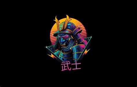 Anime Neon Samurai Wallpapers - Wallpaper Cave